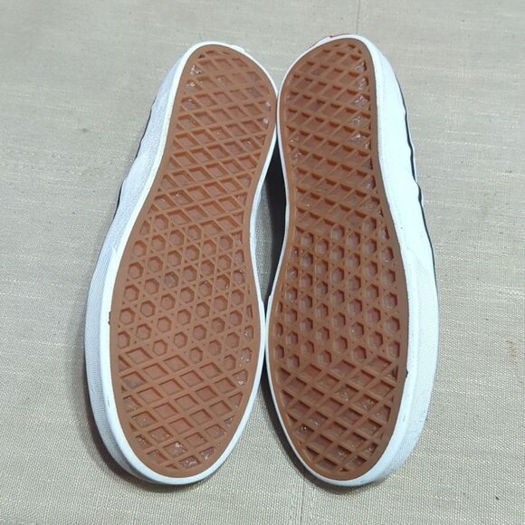 Vans Asher Sunflower Checkerboard Sneaker Shoes 4 Sunflowers - Picture 5 of 7